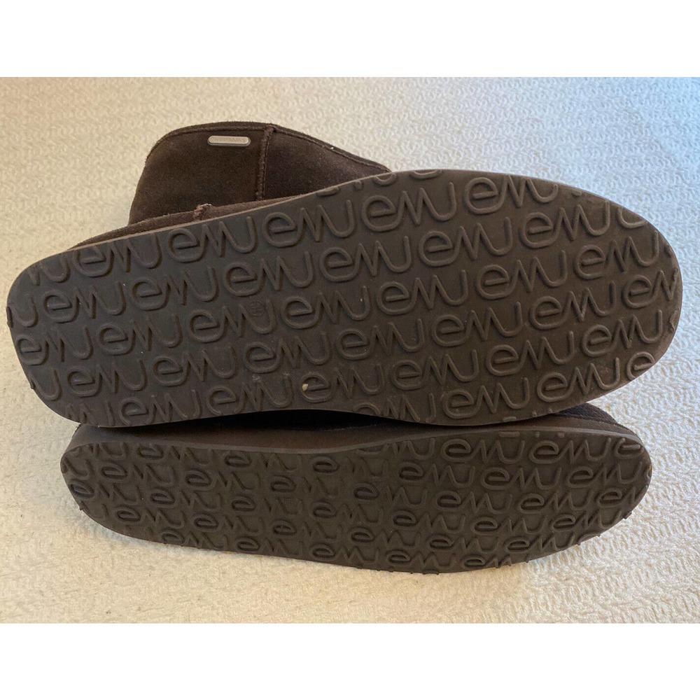 EMU UNISEX W10771 Paterson Lo Chocolate Suede Waterproof Mid Calf boots US F9 M8 - Picture 5 of 5